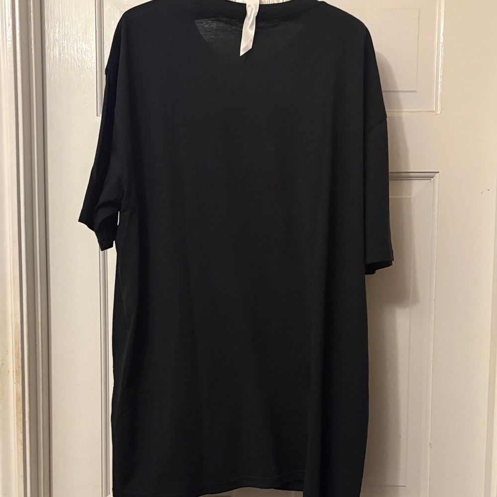 The Academy Brand Black Tee with Colorful Smiley Graphics - Picture 5 of 5